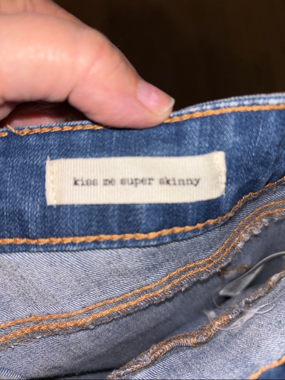 Jessica Simpson Light Blue Embroidered Jeans Size 31 - EUC - Picture 7 of 9